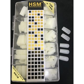 Móng up HSM form vuông màu đục nhám