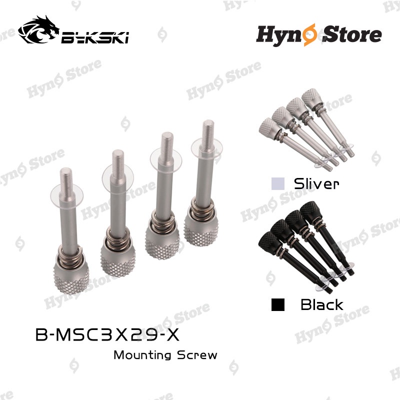 Bộ ốc vít block CPU Bykski 115x B-MSC3X29-X Tản nhiệt nước custom - Hyno Store