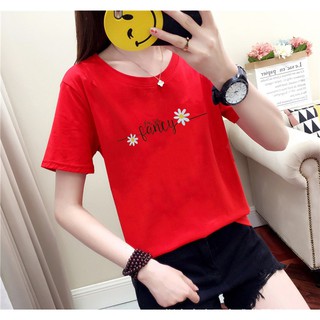 Áo Thun Nữ Cổ Tròn Ngắn Tay