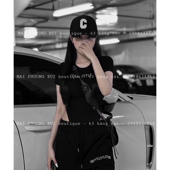 Mũ Lưỡi Trai Thêu Chữ C Dành Cho Nam Và Nữ Vải Cotton 6 Màu Thời Trang The Hat Club