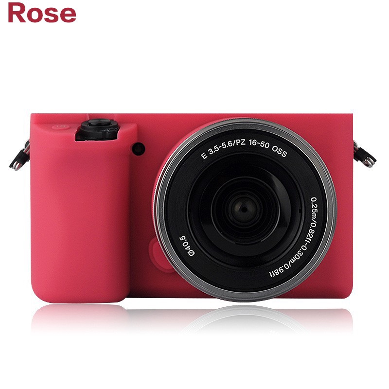 Soft Silicone Rubber Camera Protective Case For Sony A6000 ILCE6000