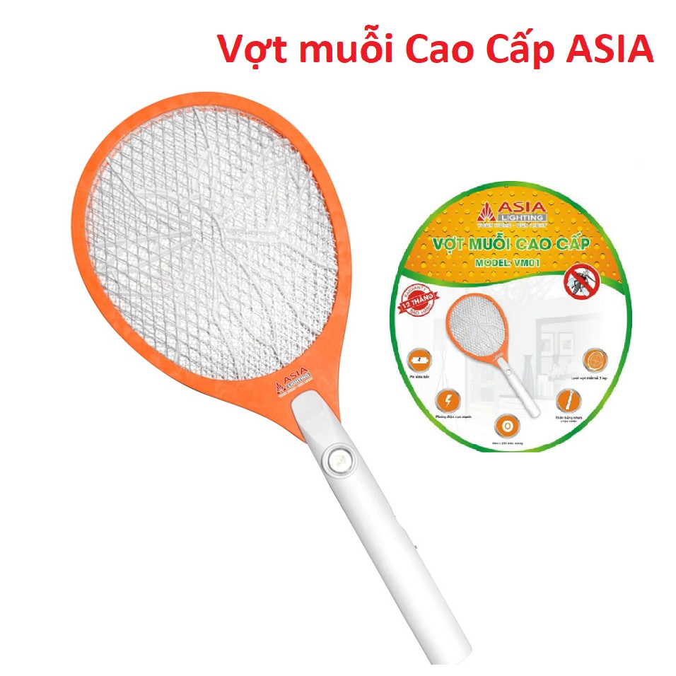 Vợt Muỗi Cao Cấp Asia   - A chảy