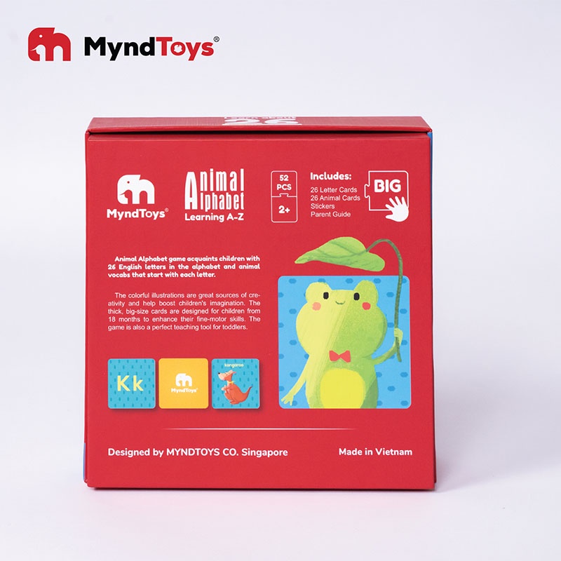 Đồ chơi ghép hình MyndToys - Animals Alphabet - Dozkidz