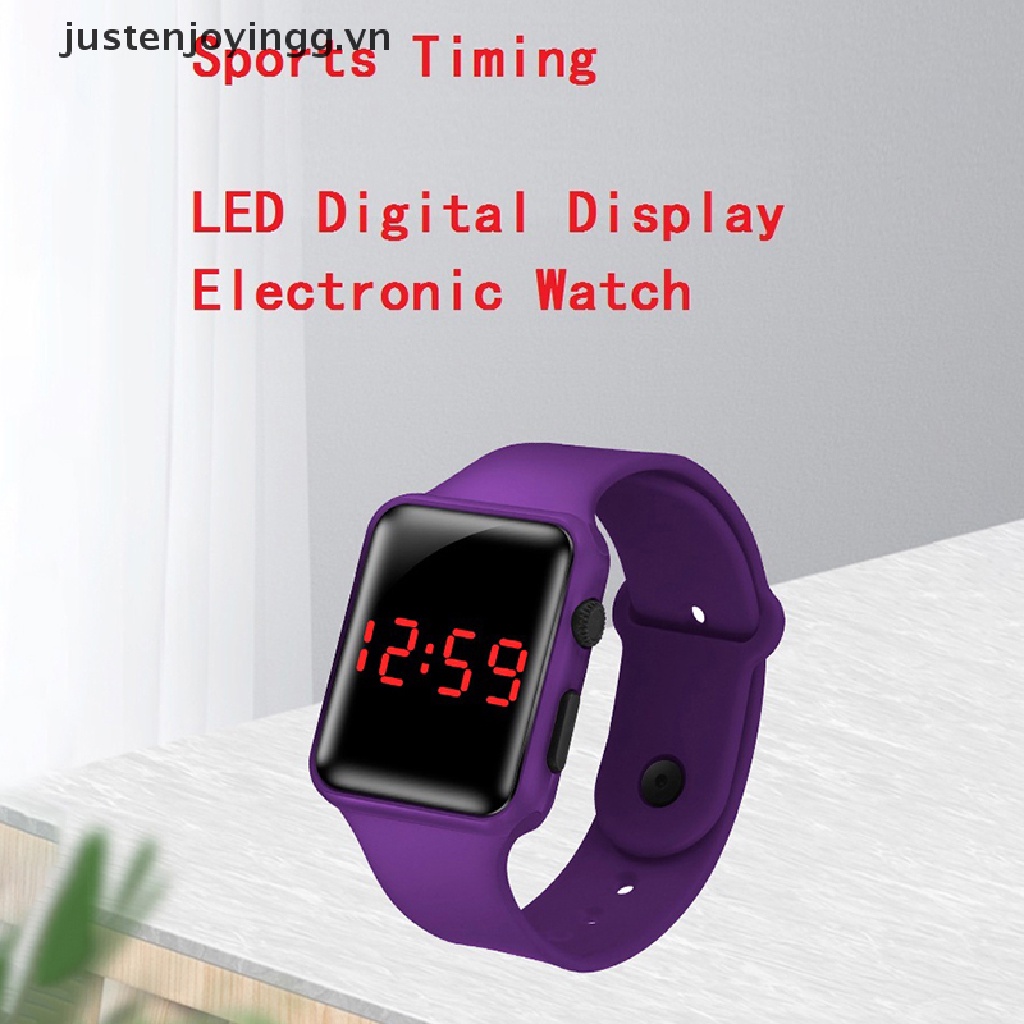 Đồng Hồ Đeo Tay Kỹ Thuật Số Có Đèn Led Dây Silicon Chống Thấm Nước Cho Bé | BigBuy360 - bigbuy360.vn
