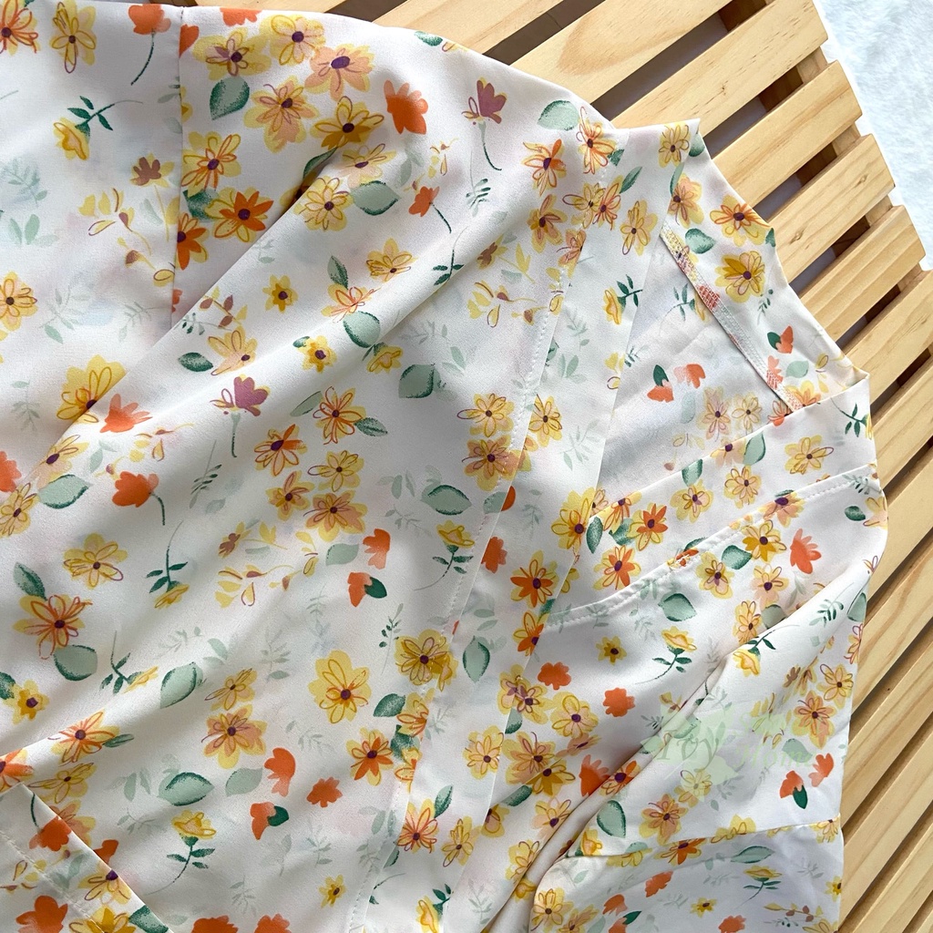 Bộ Mặc Nhà Nữ Ngắn ♥️ Kimono Lụa Mát Thiết Kế ♥️Ivy Sweet Home 45-80kg