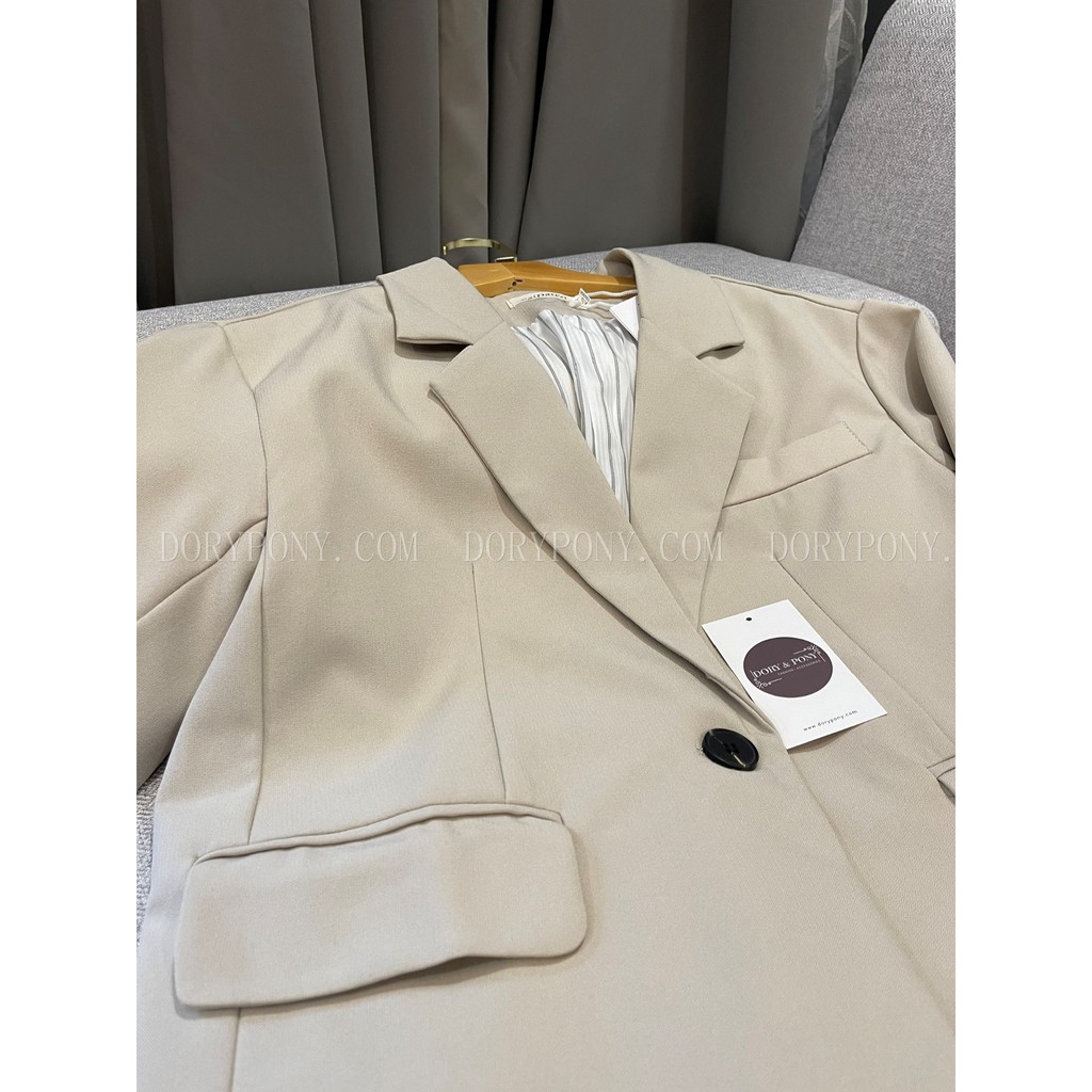 BEST SELLER - Áo BLAZER Màu Be Thanh Lịch DORY&PONY TRENDY CASUAL SUIT JACKET - AK102 | BigBuy360 - bigbuy360.vn