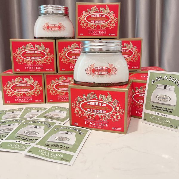 Kem Dưỡng Hạnh Nhân LOccitane Almond Milk Body Cream 200ml - Túi