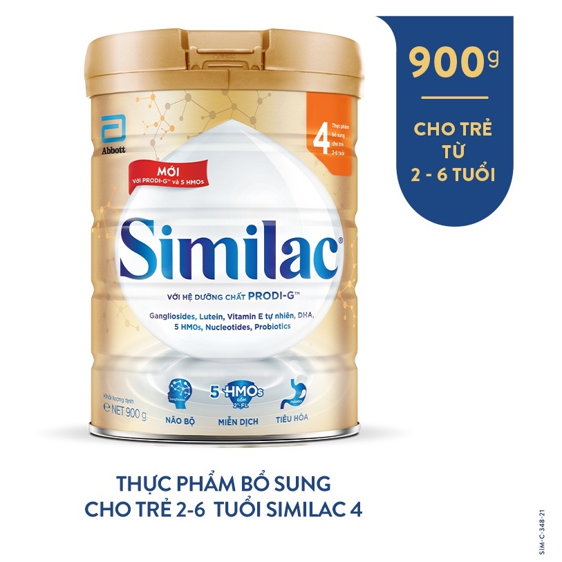 Sữa Bột Similac 4 900g HMO