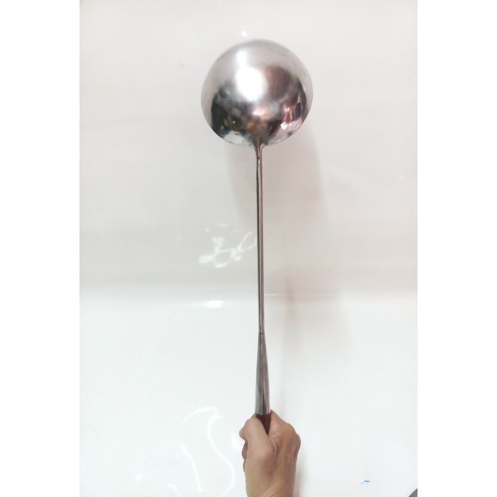 VÁ INOX THỢ ĐẶT 14CM CHIÊN CƠM,XÀO MÌ,HỦ TIẾU HVNCLC.