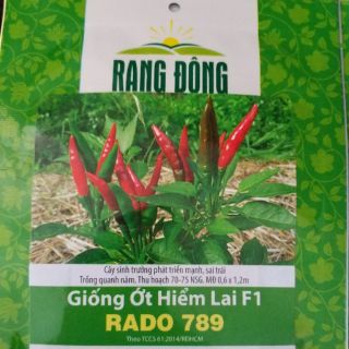 Nowship hạt giống Rạng Đông ớt hiểm