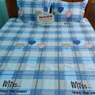 Chăn ga gối cotton 100% cotton hàn quốc cotton thắng lợi (trượt sang để xem ảnh tiếp)