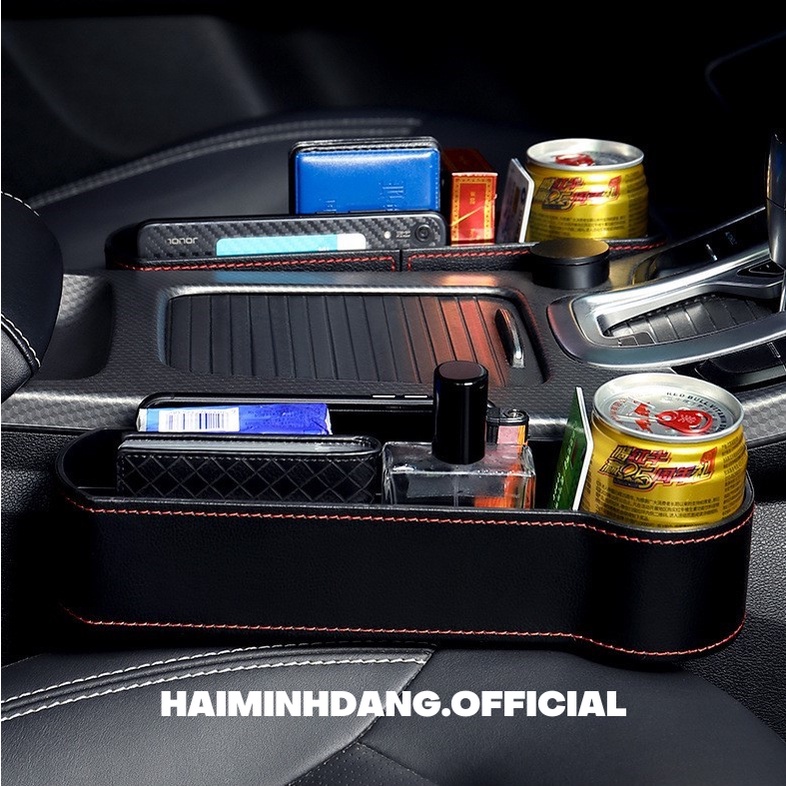 Bộ Khay Đựng Đồ Đa Năng K1, Hộc Để Đồ Khe Ghế Ô Tô Xe Hơi Cao Cấp, Phụ kiện ô tô