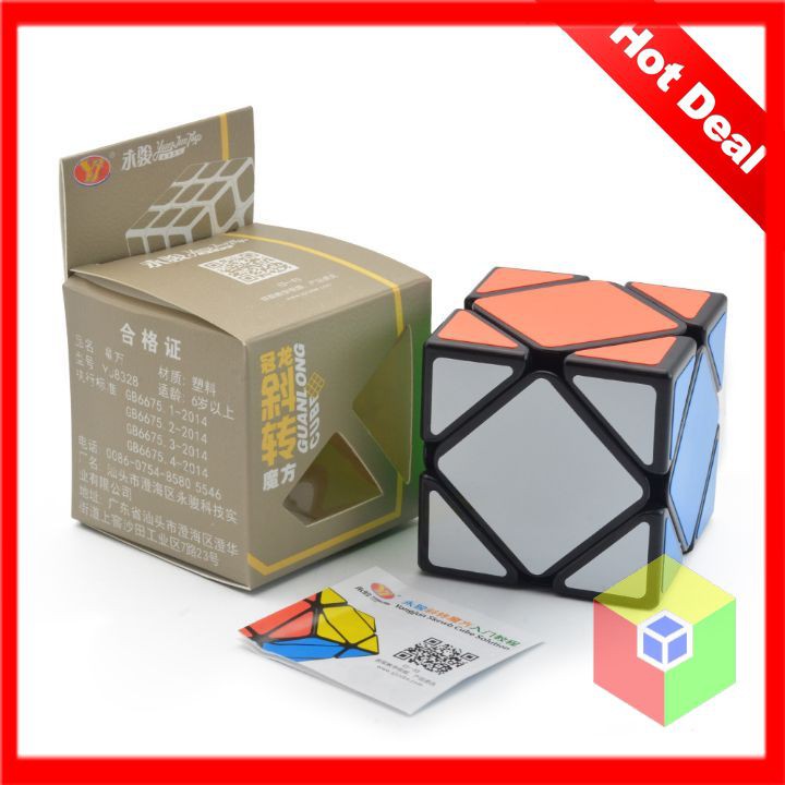 Rubik YJ Skewb Guanlong biến thể 6 mặt