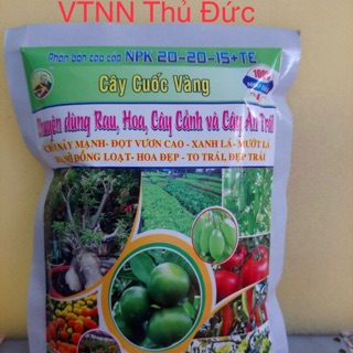 Phân bón NPK 20-20-15+TE gói 200gram