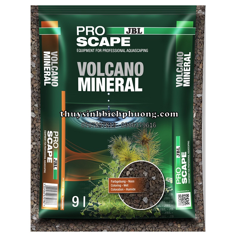 VOLCANO MINERAL 9L JBL PROSCAPE - NHAM THẠCH LÓT NỀN