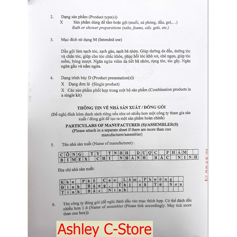 Dầu Gội Chống Gàu Và Nấm Da Đầu HAIRCARE  - Hàng Công Ty