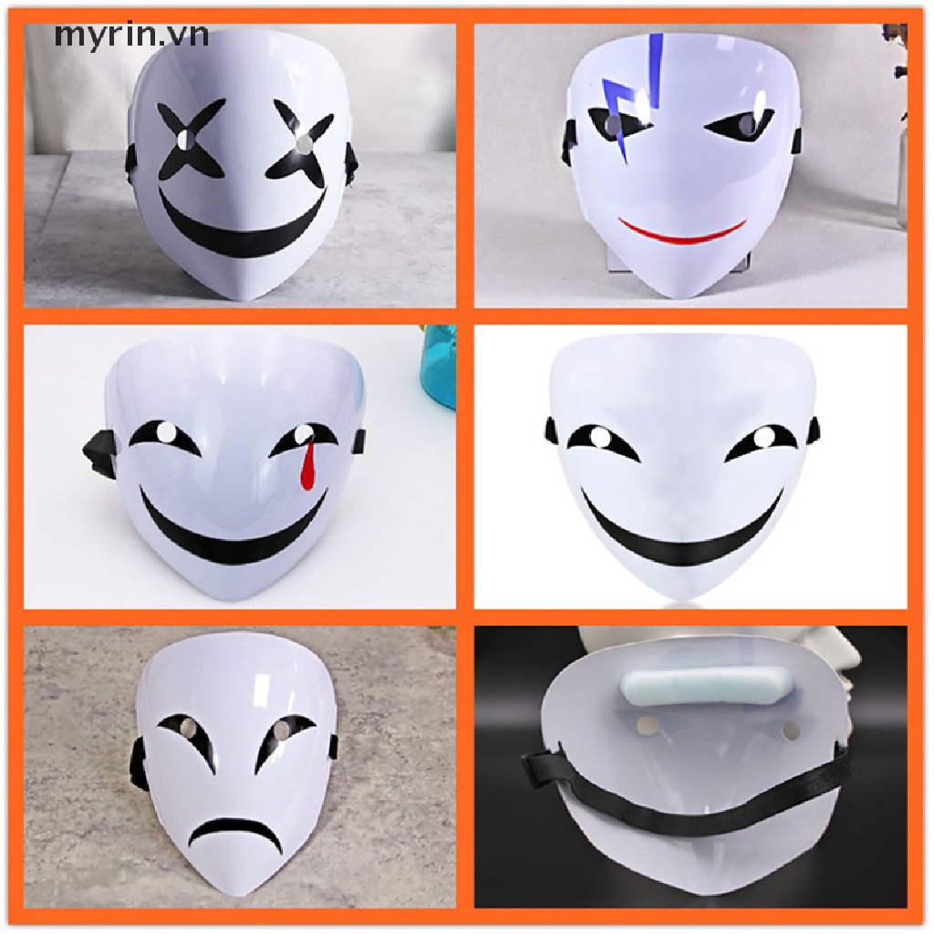 Mặt Nạ Hóa Trang Nhân Vật Hiruko Trắng Đen