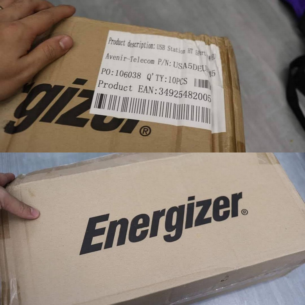 Sạc 8A 40W Energizer 5 cổng new fullbox