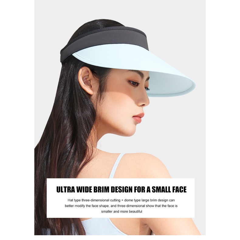 Mũ lưỡi trai Camel Crown hở chóp che nắng chống UV tiện lợi cho nam và nữ