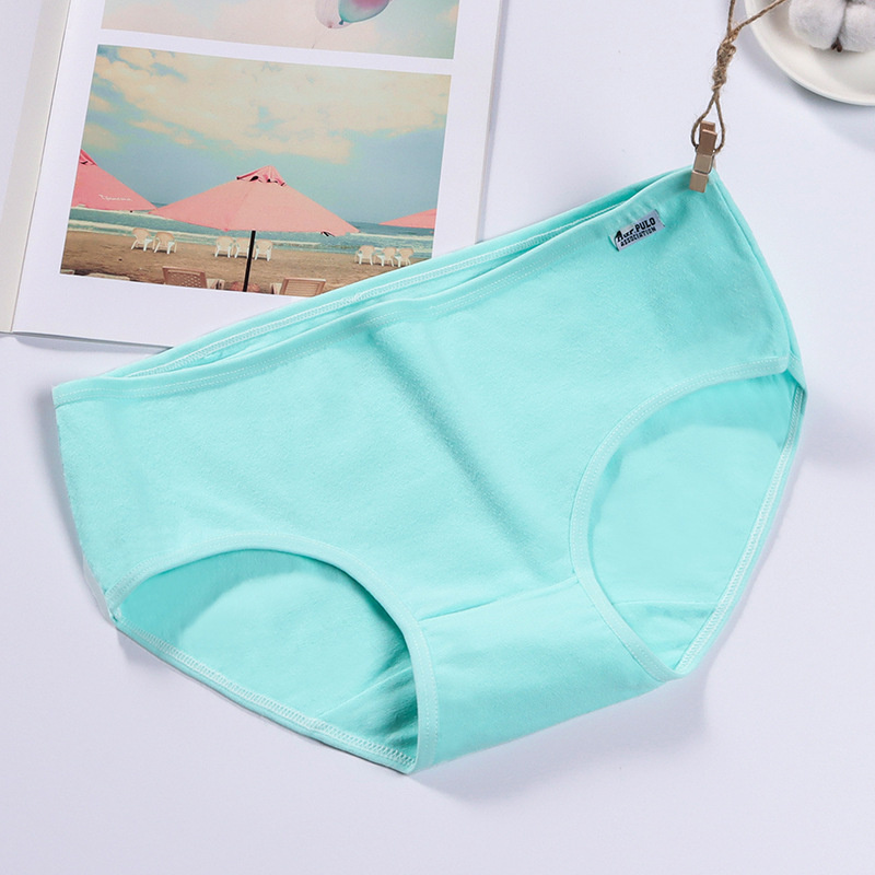 Quần Lót Cotton 100% Màu Trơn Đơn Giản Cho Nữ | BigBuy360 - bigbuy360.vn