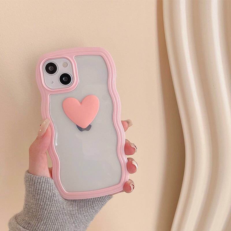 Ốp lưng iphone mây 2 mảnh gắn tim TPU bo viền x xsmax 11 11promax 12 12pro 12promax 13 13pro 13promax DT14