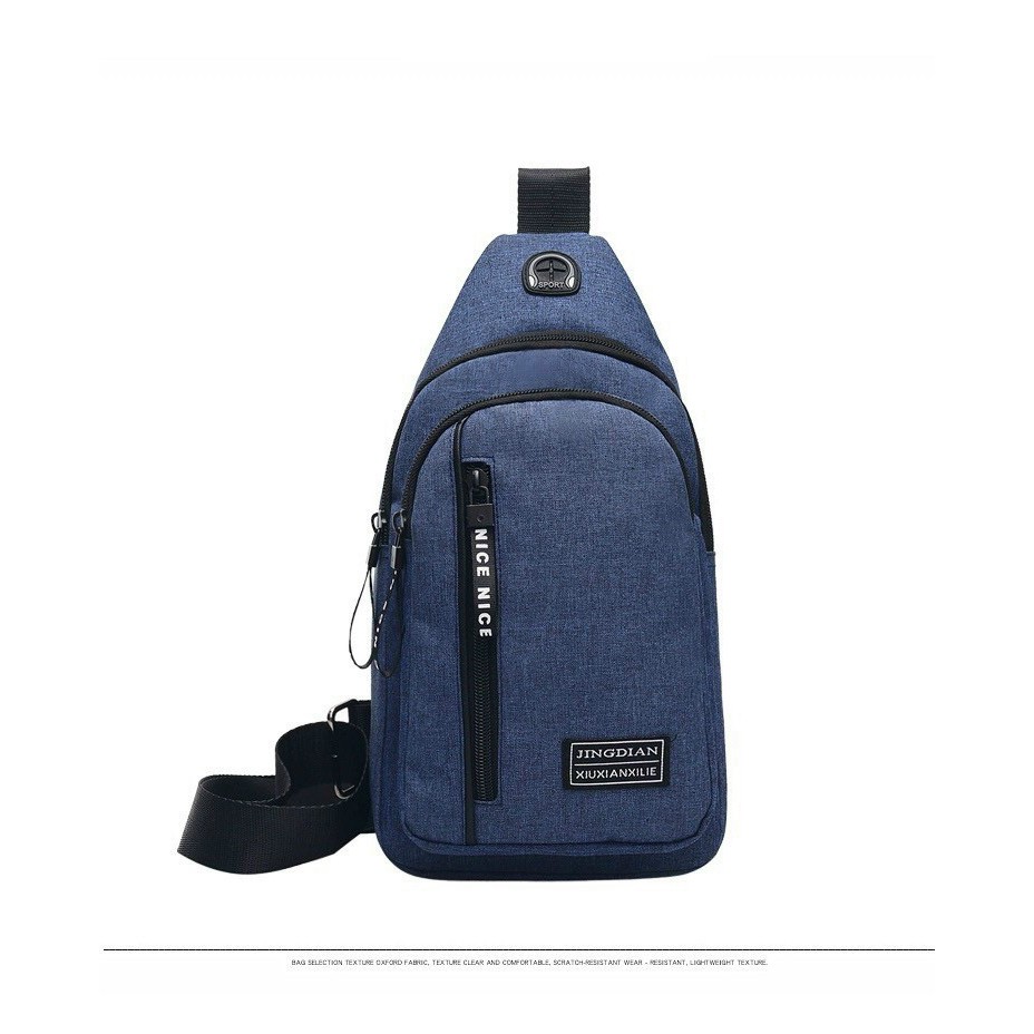 Túi vải đeo chéo nam - Hàng tốt