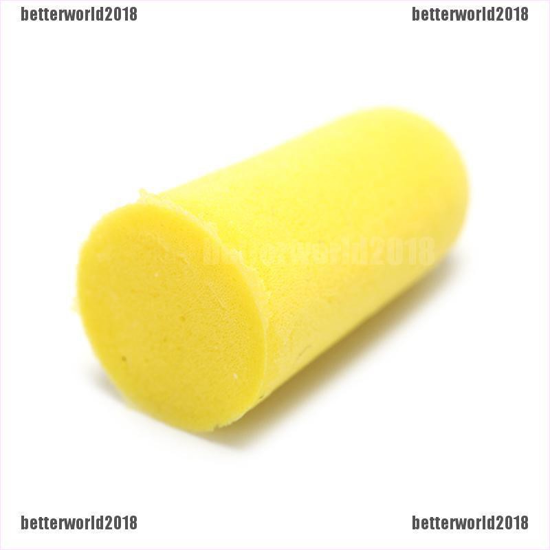 [Better] soft foam ear plugs tapeRed travel sleep noise sound Reduction earplugs [World]