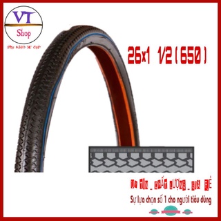 Lốp xe đạp 26x1 1/2 chính hãng drc
