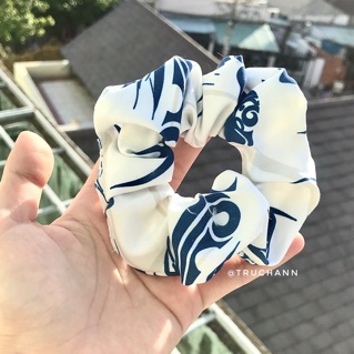 Cột tóc vải scrunchies giá rẻ ( Ảnh thật )