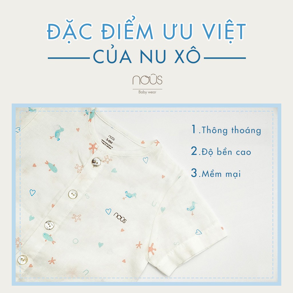 Bộ Quần Áo Cộc Nous Xô Xanh Lá Gấu Ôm Dưa (Size từ 1 Tuổi đến 2 Tuổi)