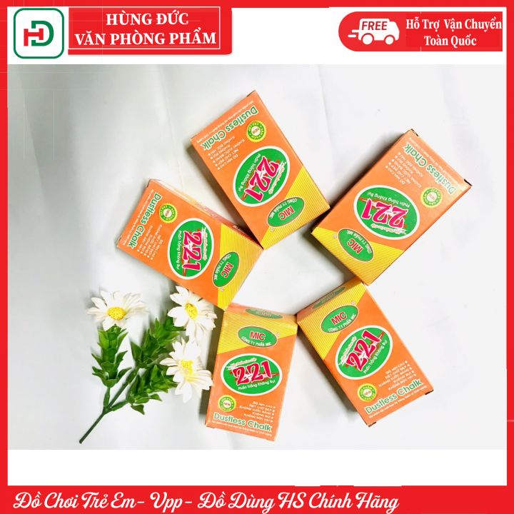 PHẤN VIẾT BẢNG KHÔNG BỤI,PHẤN TRẮNG MIC 221