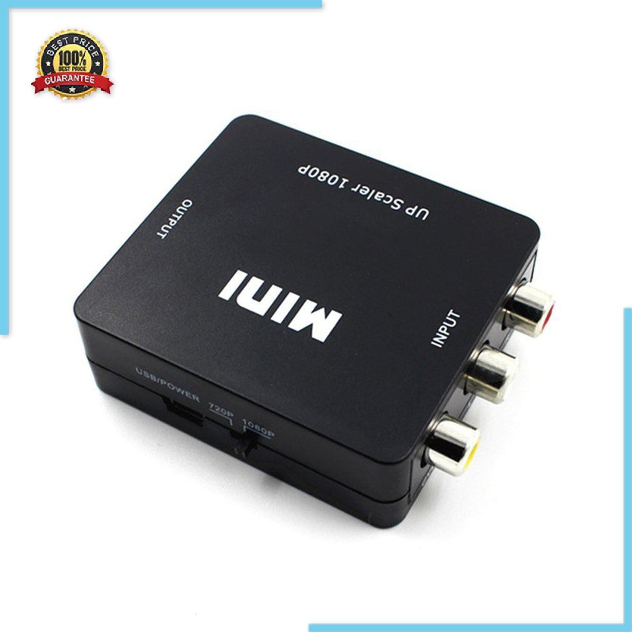 Bộ Chuyển Đổi Video Av Sang Hdmi-Compatible Hd Av2 Av Cvbs 3rca1080p 1080p Hd Av2Hdmi