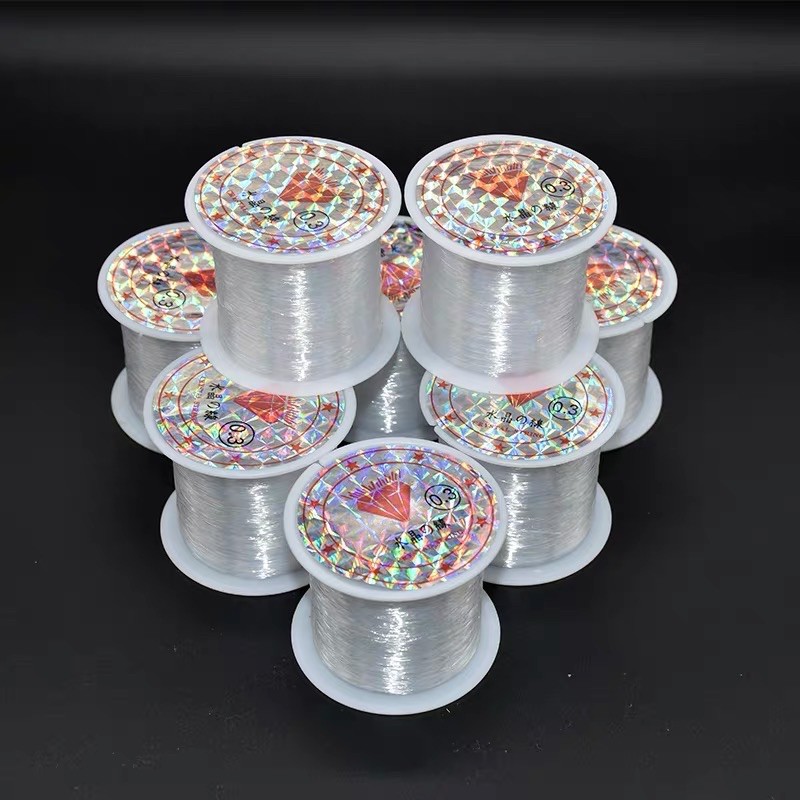 Cuộn dây chỉ tơ co giãn xỏ chuỗi vòng tay