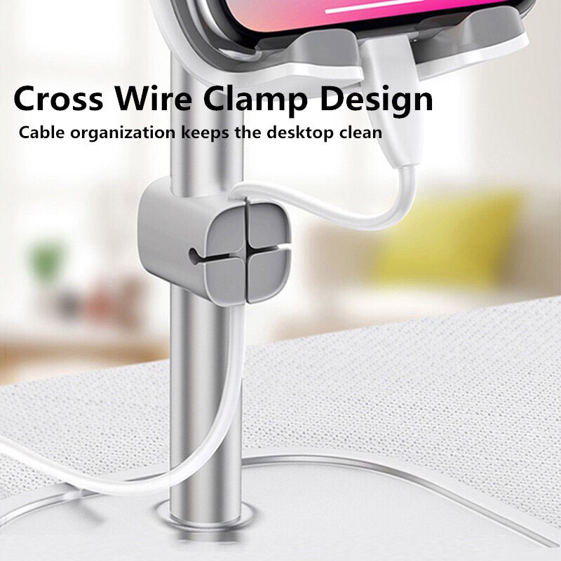 Giá đỡ điện thoại, ipad sang trọng để trên bàn làm việc Baseus có thể điều chỉnh độ cao tùy ý