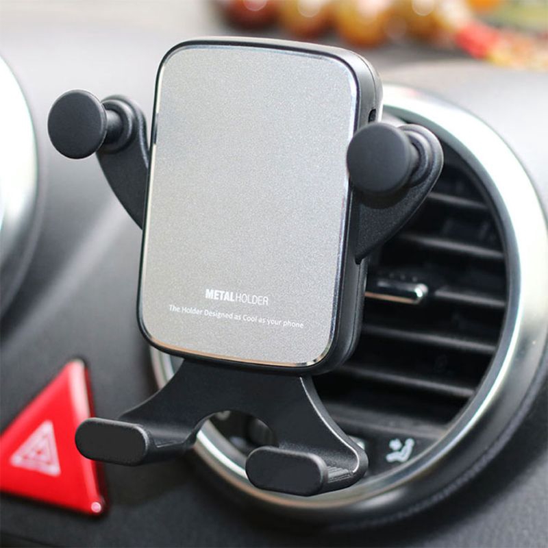 HAHA*Hands-free Stand Holder Air Vent Car Phone Mount for Cellphones