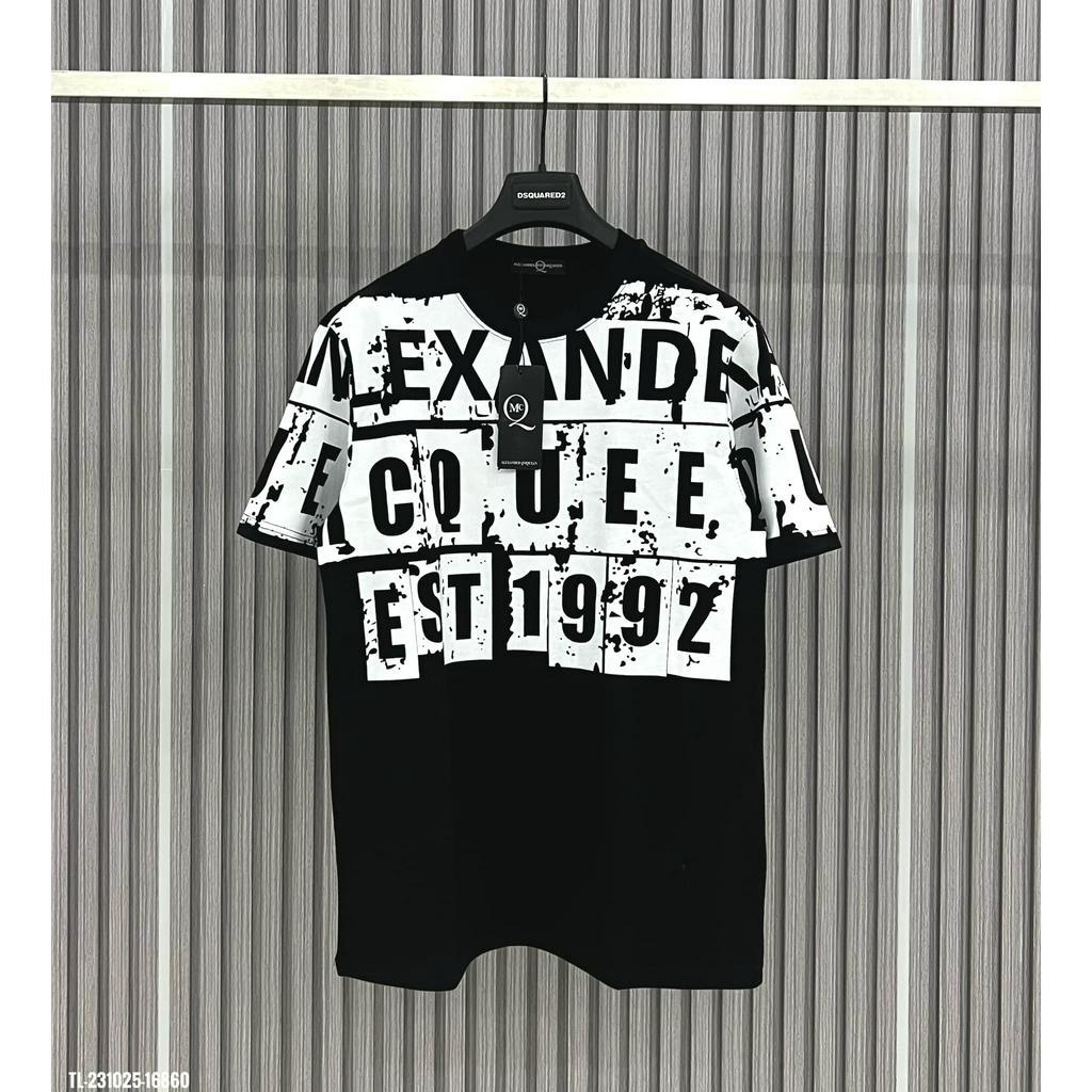 Áo Phông Loang Bụi ALEXSANDRE Đường Phố Cá Tính, Cotton Khô Mềm Mịn thấm Hút Mồ Hôi Cực Tốt