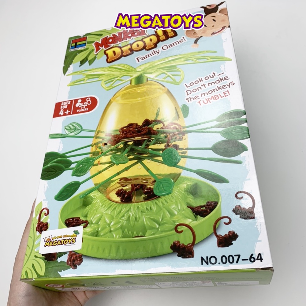 Đồ Chơi Rút Khỉ Monkey Drop - Đừng để Khỉ rơi - Family game