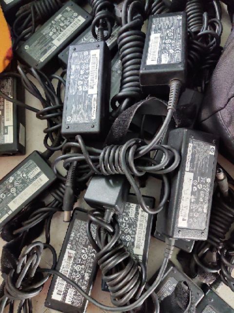 Sạc HP 19V 65W đầu tròn lớn kim nhỏ chính hãng