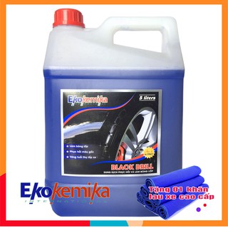 Dung dịch làm bóng lốp Ekokemika Black Brill 5L