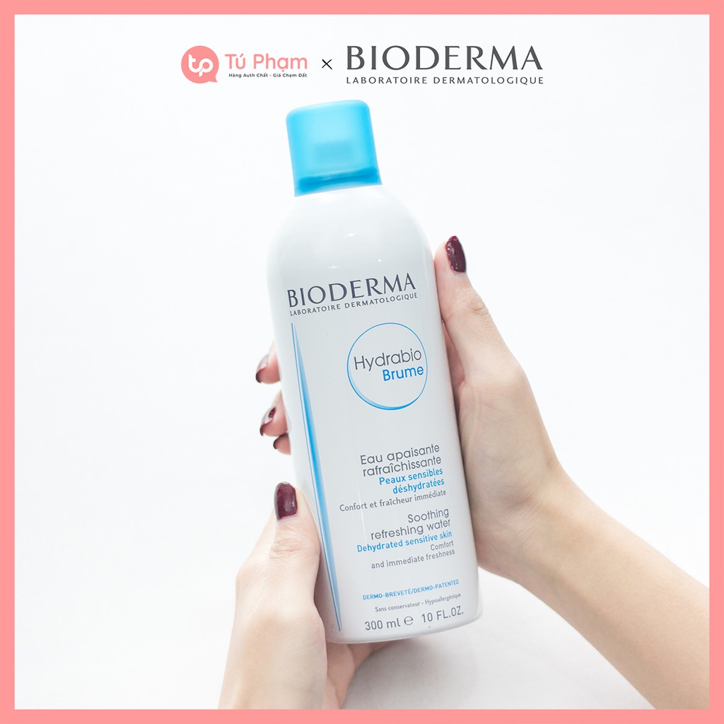 Xịt Khoáng Bioderma Hydrabio Brume Soothing Refreshing Water 300ml