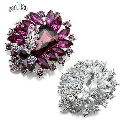 Ghim CàI ÁO HìNh Bươm BướM ĐíNh Kim Cương Pha Lê Giả ThờI Trang Cho Nữ