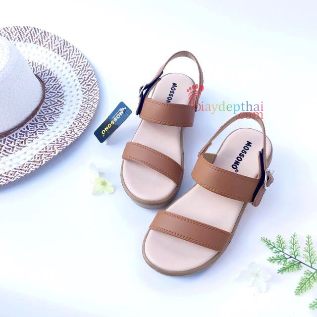 Giày Sandal nữ đế xuồng cao 5p Thái Lan mossono YW570 hg