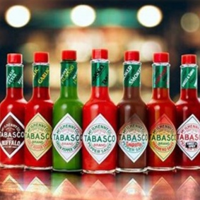 Sốt ớt Tabasco Tabasco Red Pepper Sauce/ Garlic Pepper Sauce/ Green Pepper Sauce/ Sriracha Chilli Sauce 60ml/150ml/350ml