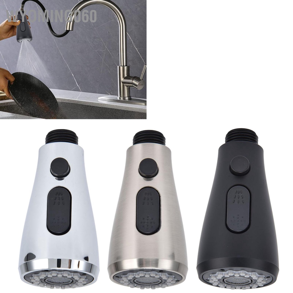 Wyoming060 Kitchen Faucet Sprayer Head G1/2 Strong Removal Brief Shape Softer Water Flowing Sink