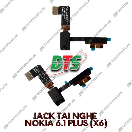 Jack tai nghe nokia x6 , nokia 6.1 plus ( chỗ cắm tai nghe nokia )