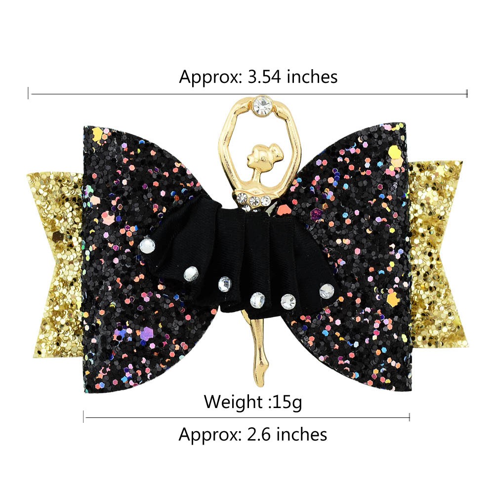 Kẹp tóc nơ KIDSBOWS xinh xắn lấp lánh dễ thương cho bé gái