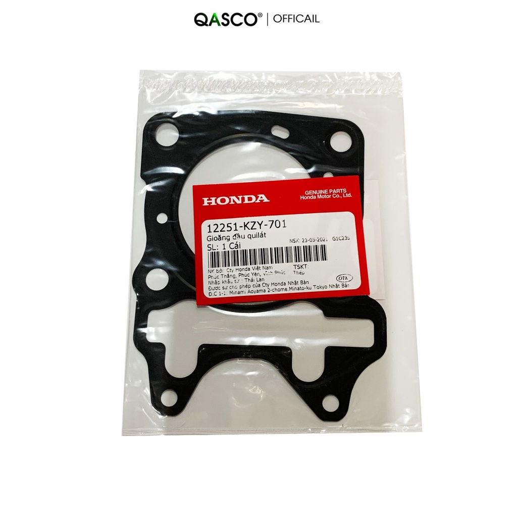 Gioăng đầu quilát HONDA SH150  QA(12251KZY701) _( 1111)