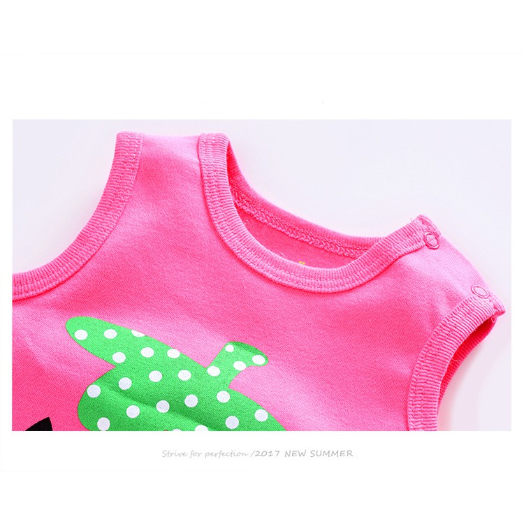 Bodysuit cotton cho bé Hàng Xuất Nhật (Được chọn mẫu) TTS186