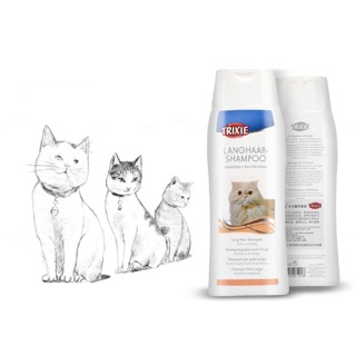 SỮA TẮM TRIXIE CHO MÈO LÔNG DÀI 250ML