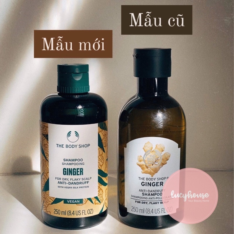 Dầu gội và dầu xả gừng Ginger The Body Shop